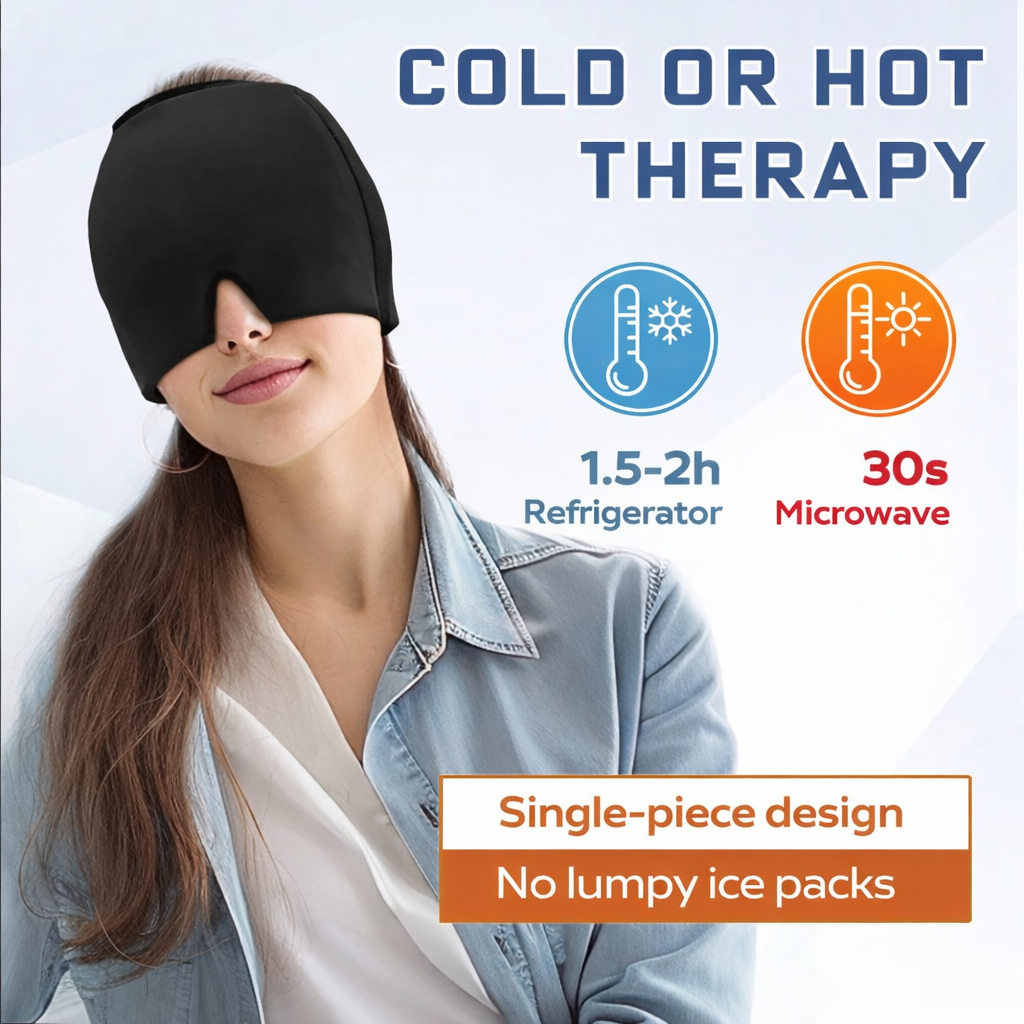 Cold Therapy Headache Relief Cap